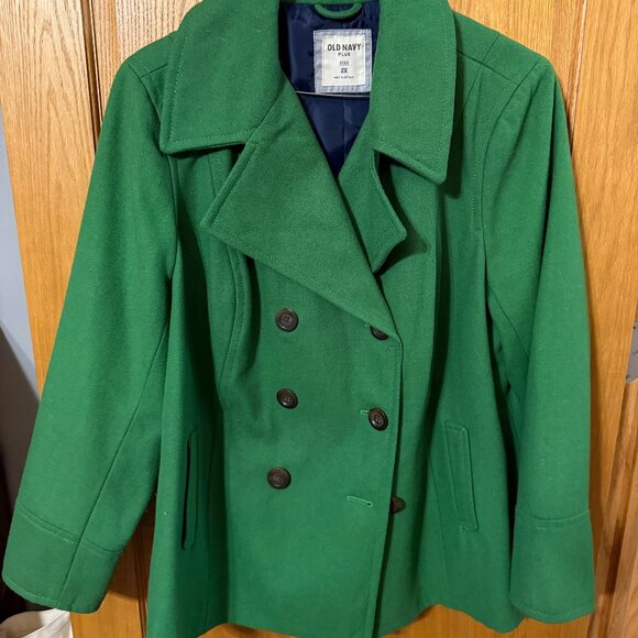 Old Navy Jackets & Blazers - PLUS Women's Peacoat